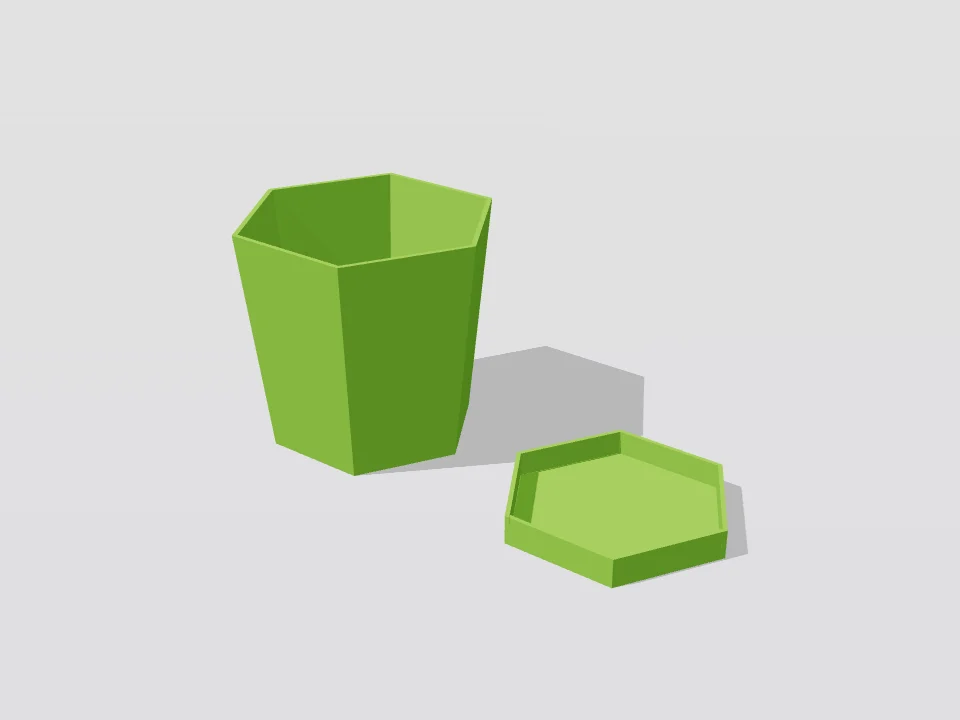 Hexagonal planter